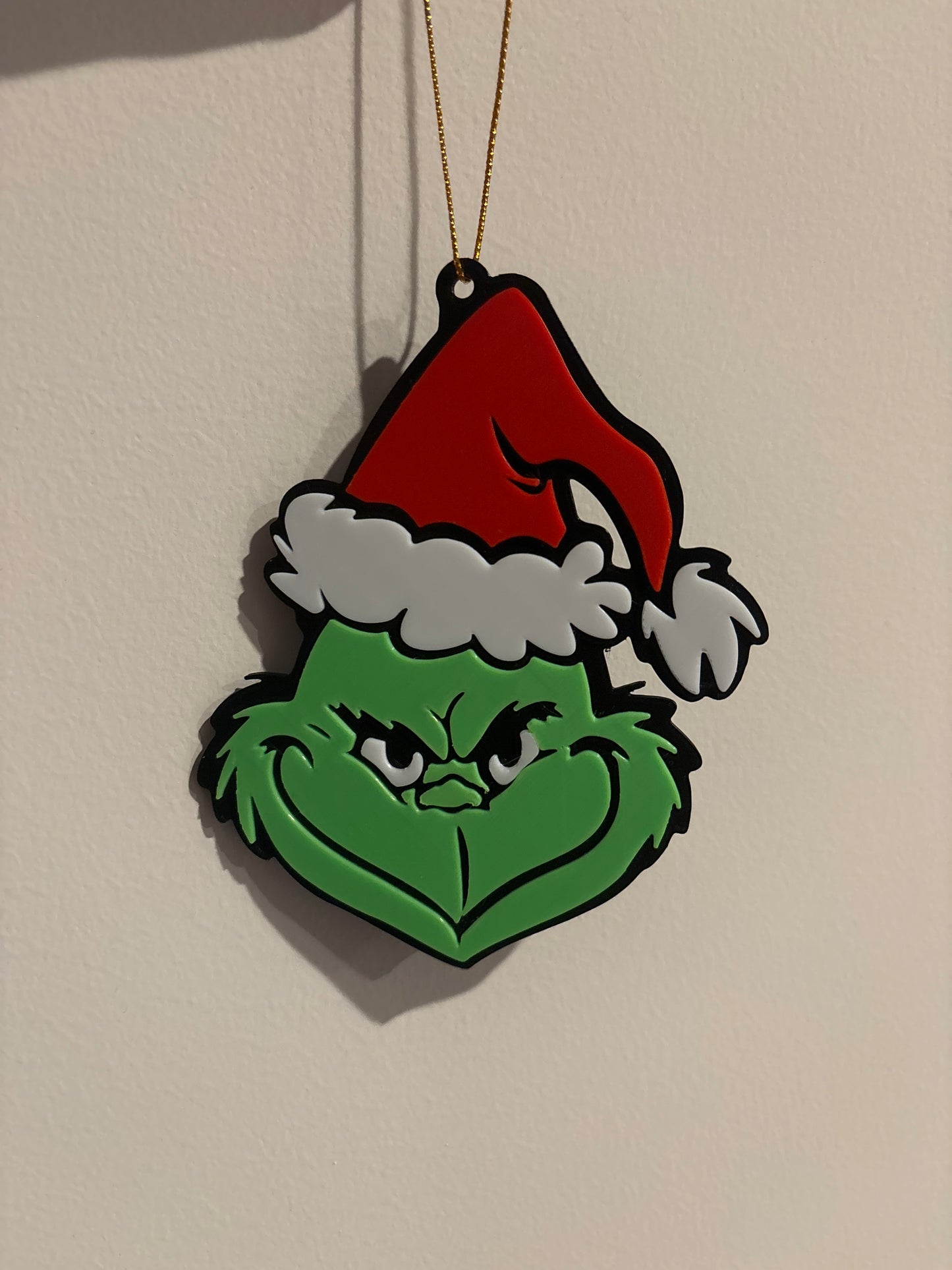 3D grinch ornaments