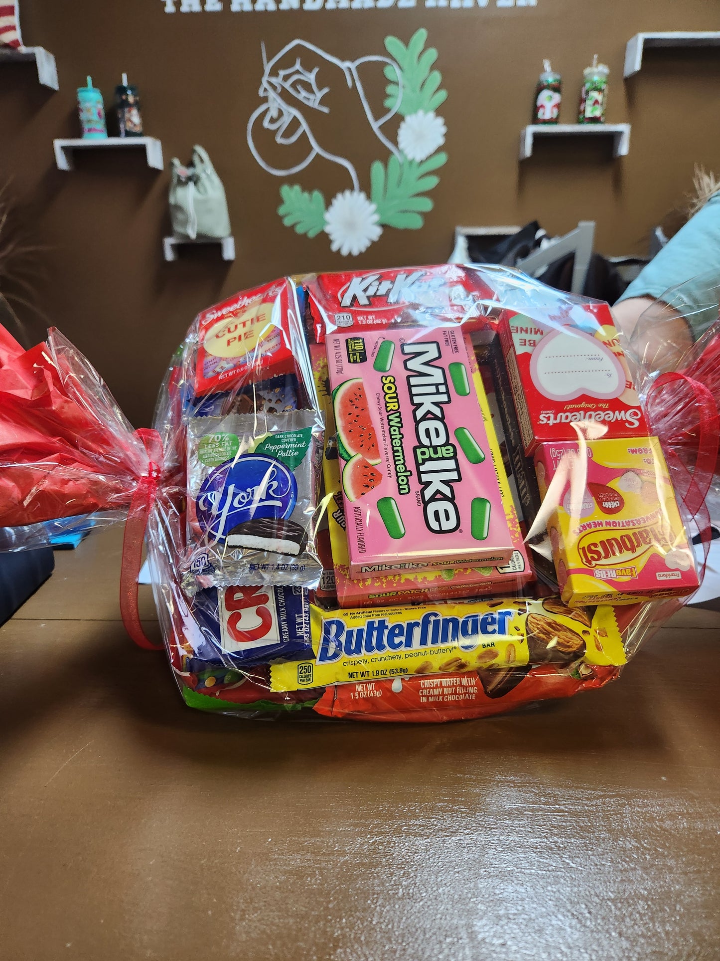 Sweethart candy basket