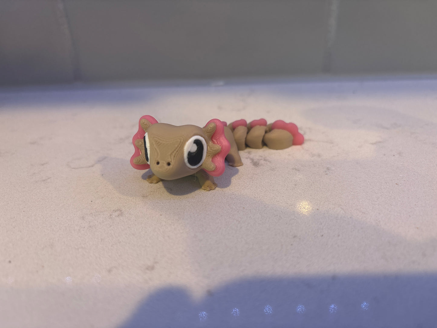 3D Mini Axolotl