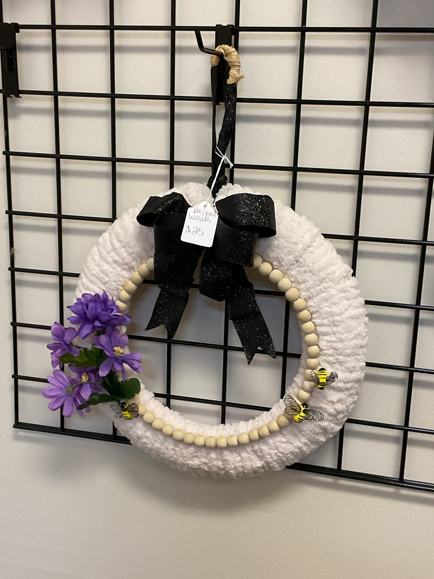 Yarn wreaths