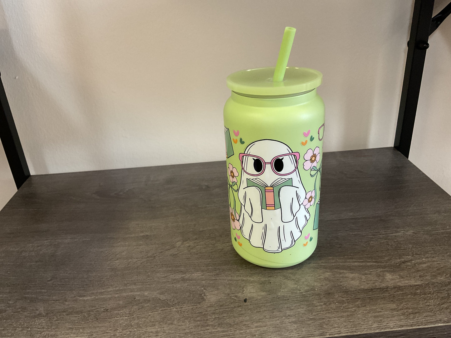 Ghost steel tumbler
