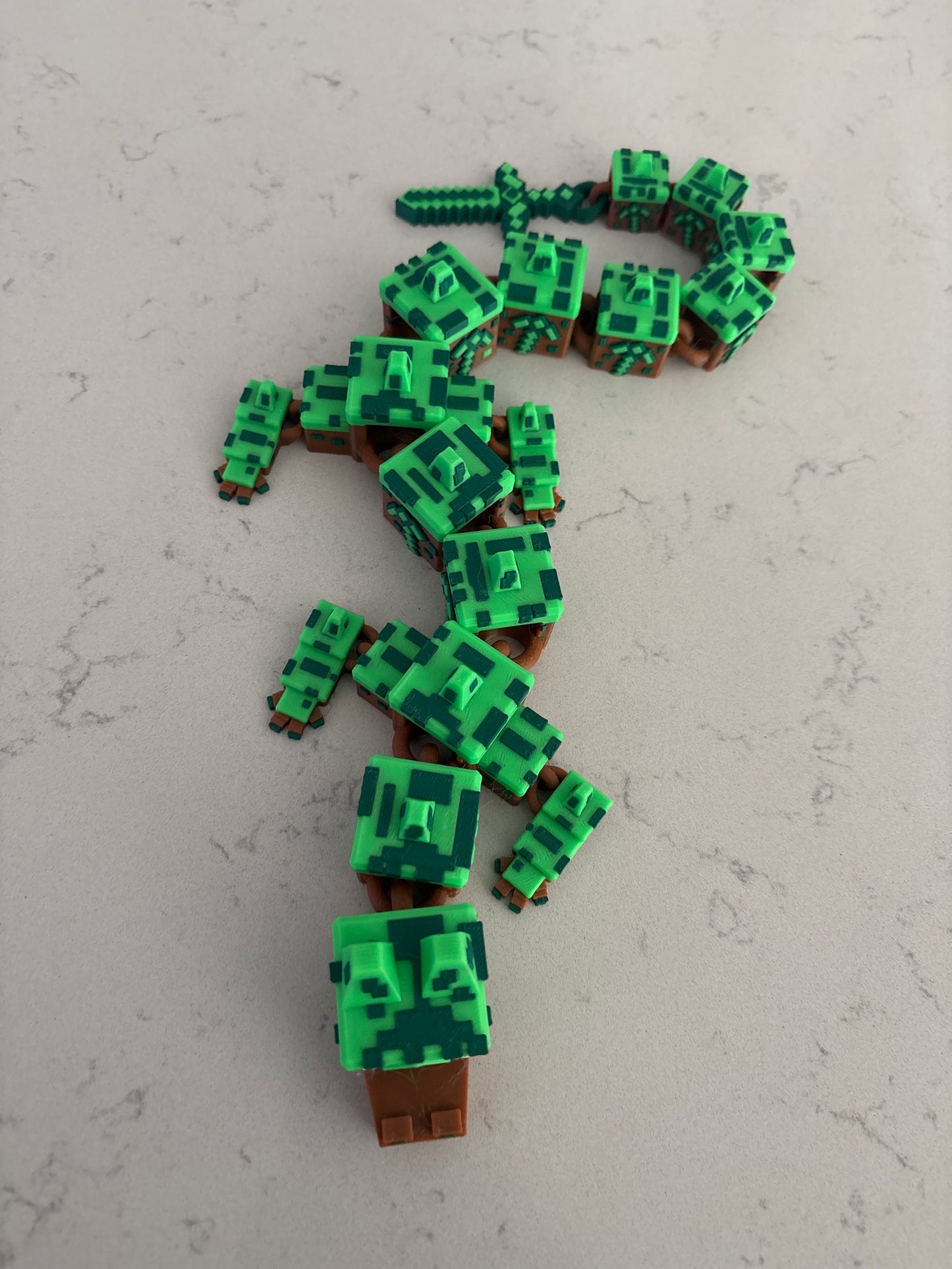 3D Minecraft Dragon 20 inch