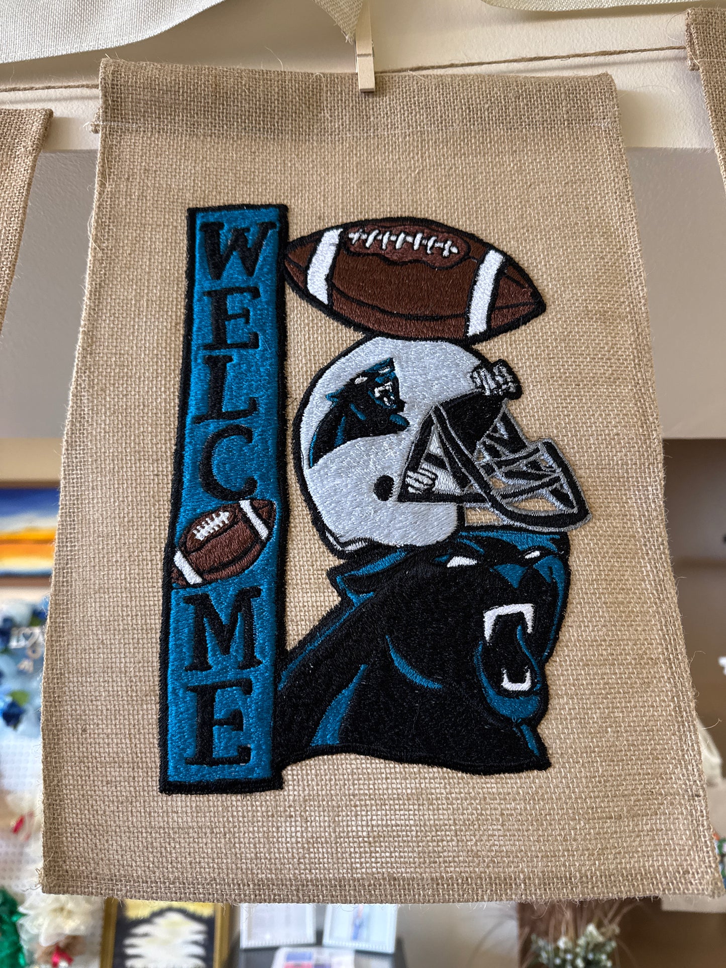 Embroidered Garden Flags