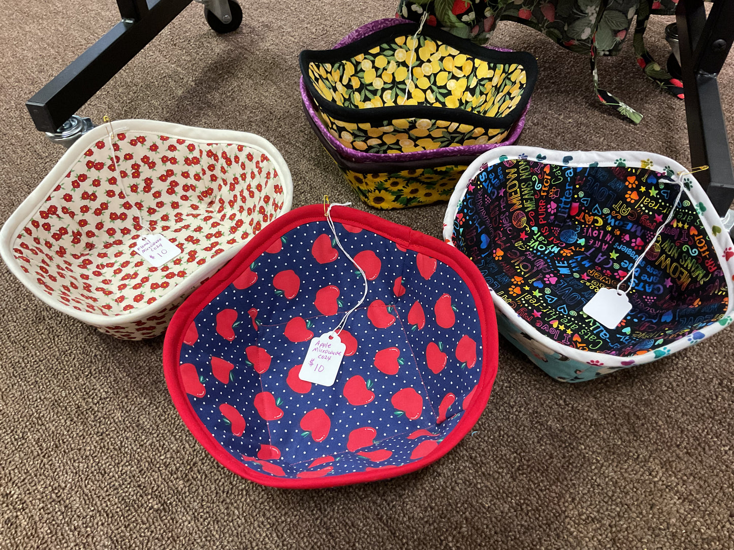 Microwave bowl cozy
