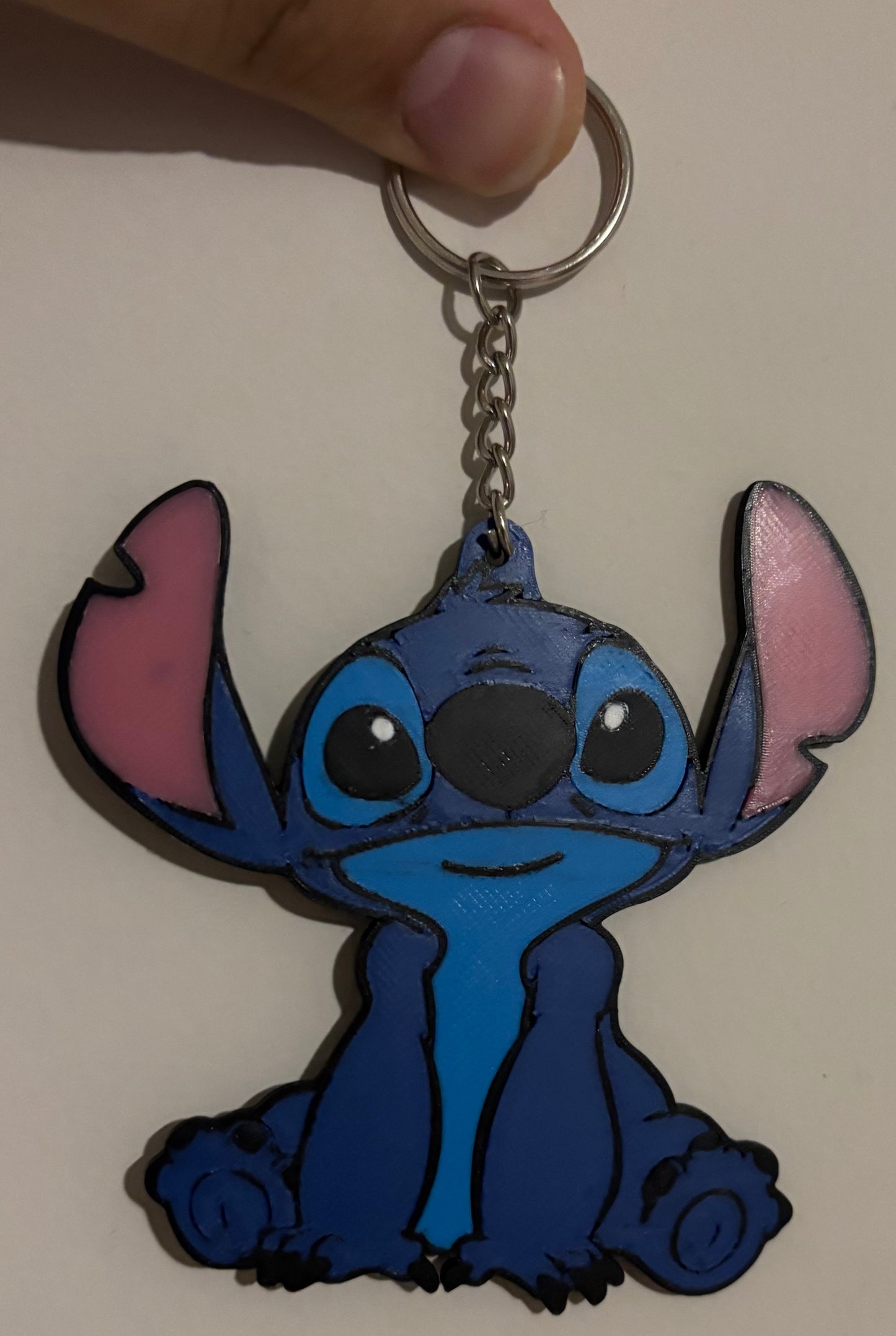 3D Stitch Keychains