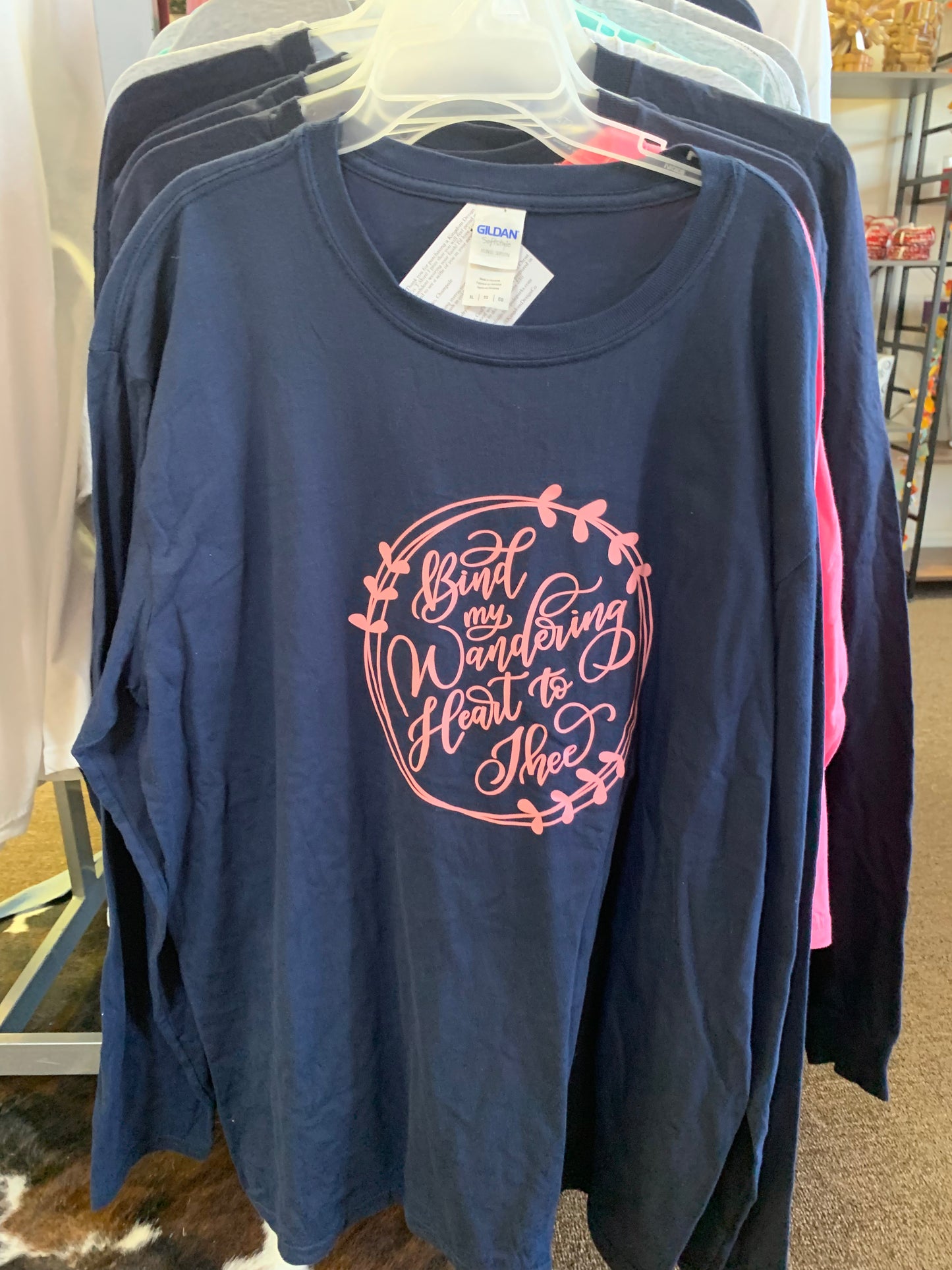 Bind My Wandering Heart To Thee Long Sleeve T-Shirt