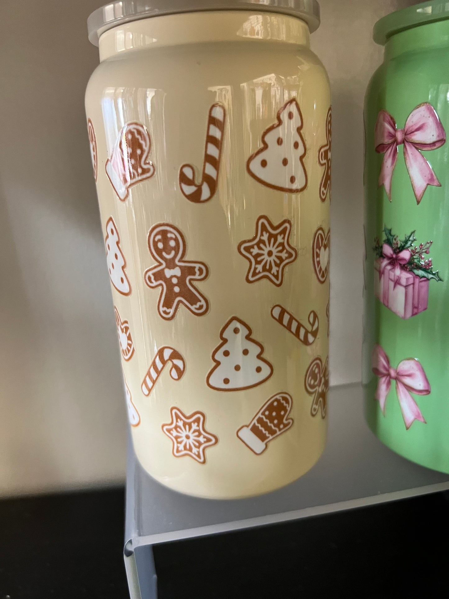 Gingerbread Steel Tumbler
