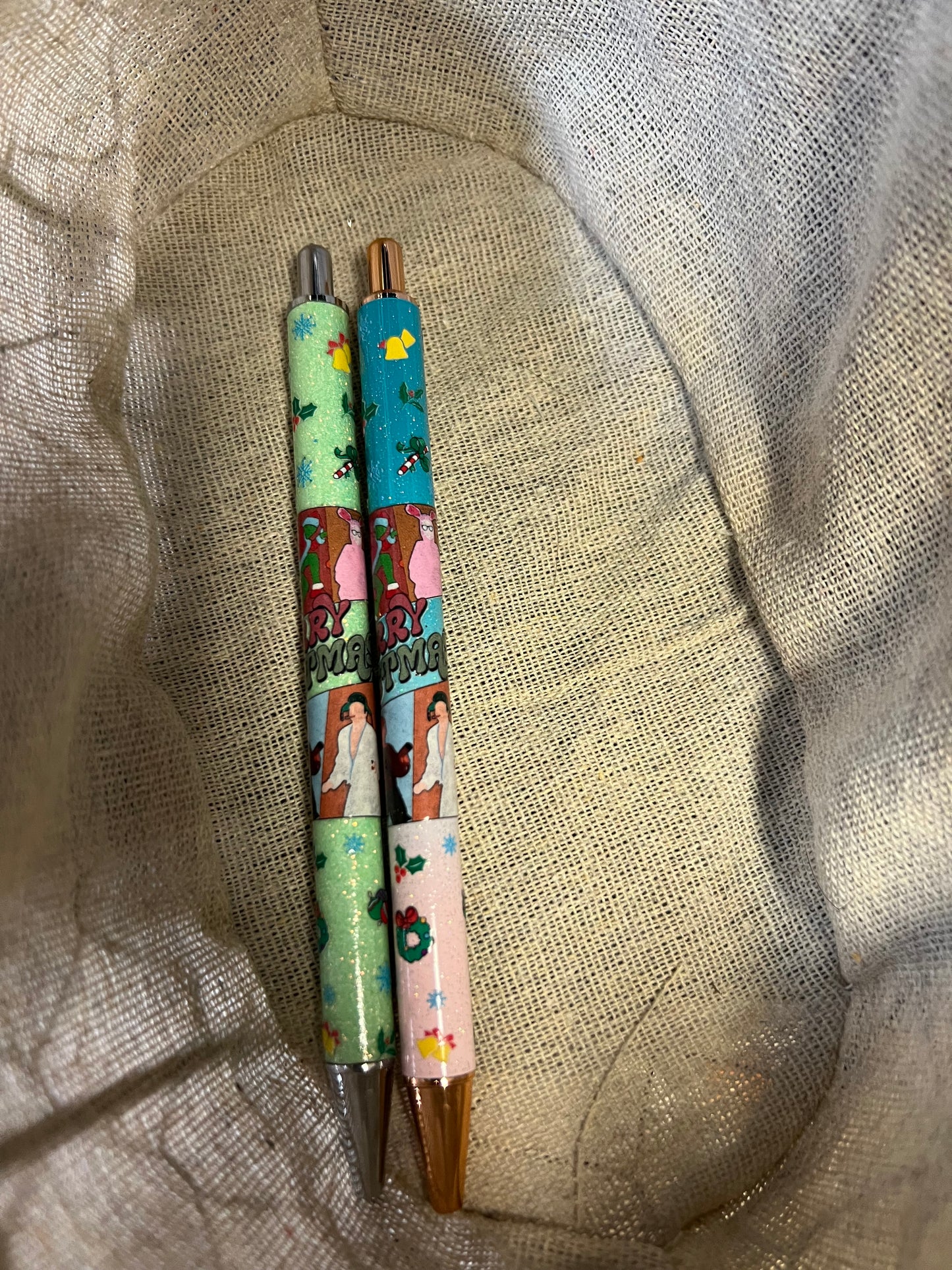 Merry Christmas pens