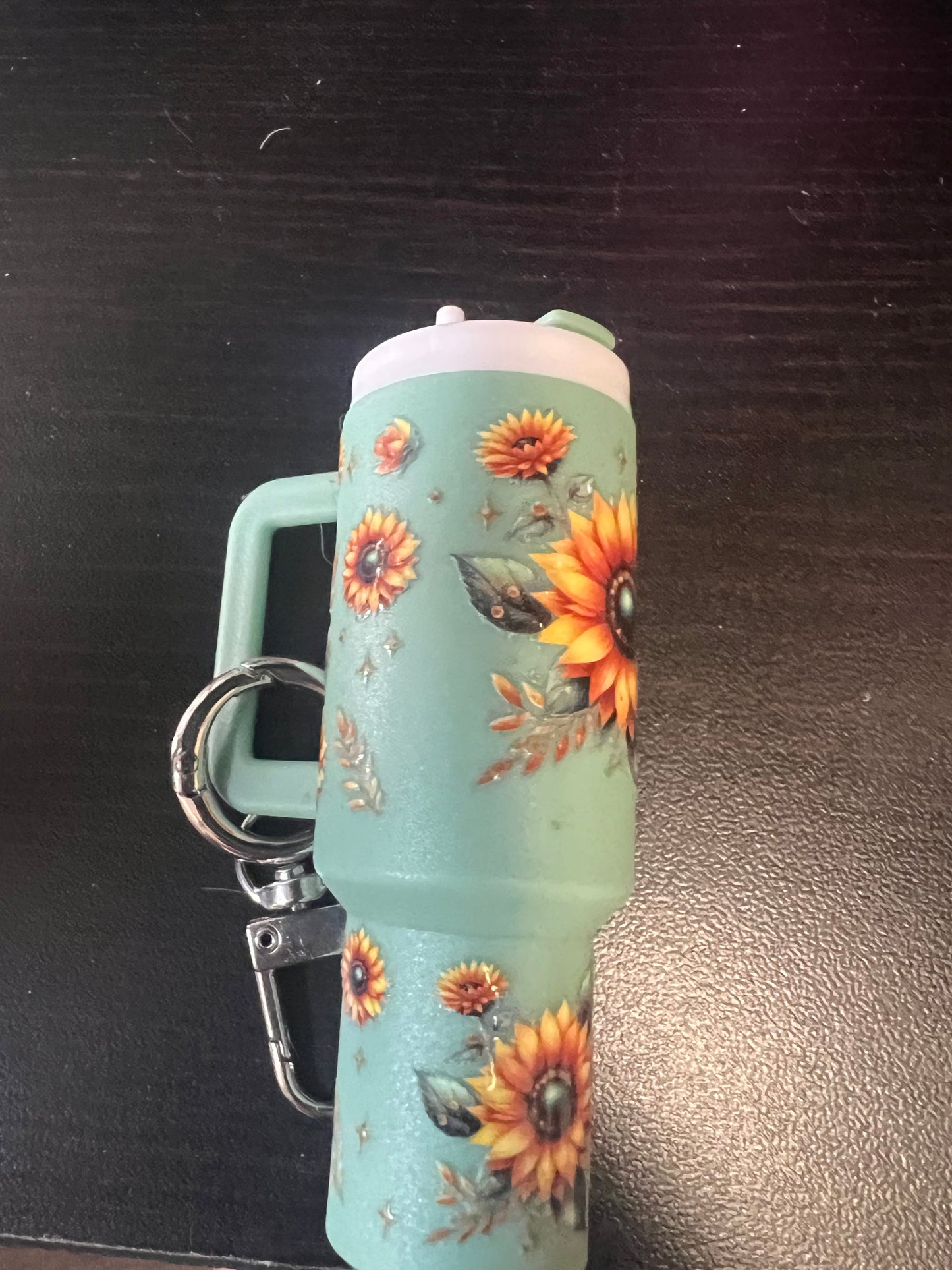 Sunflower keychain
