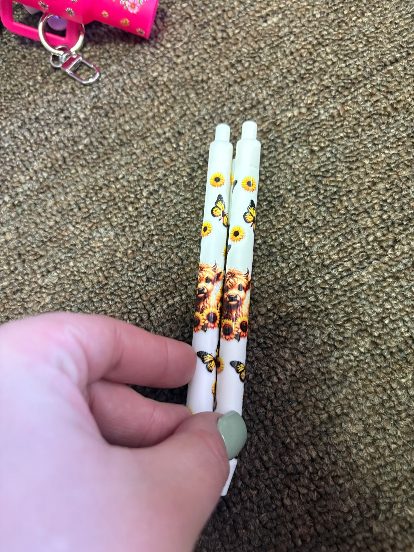 Sunflower cow pens