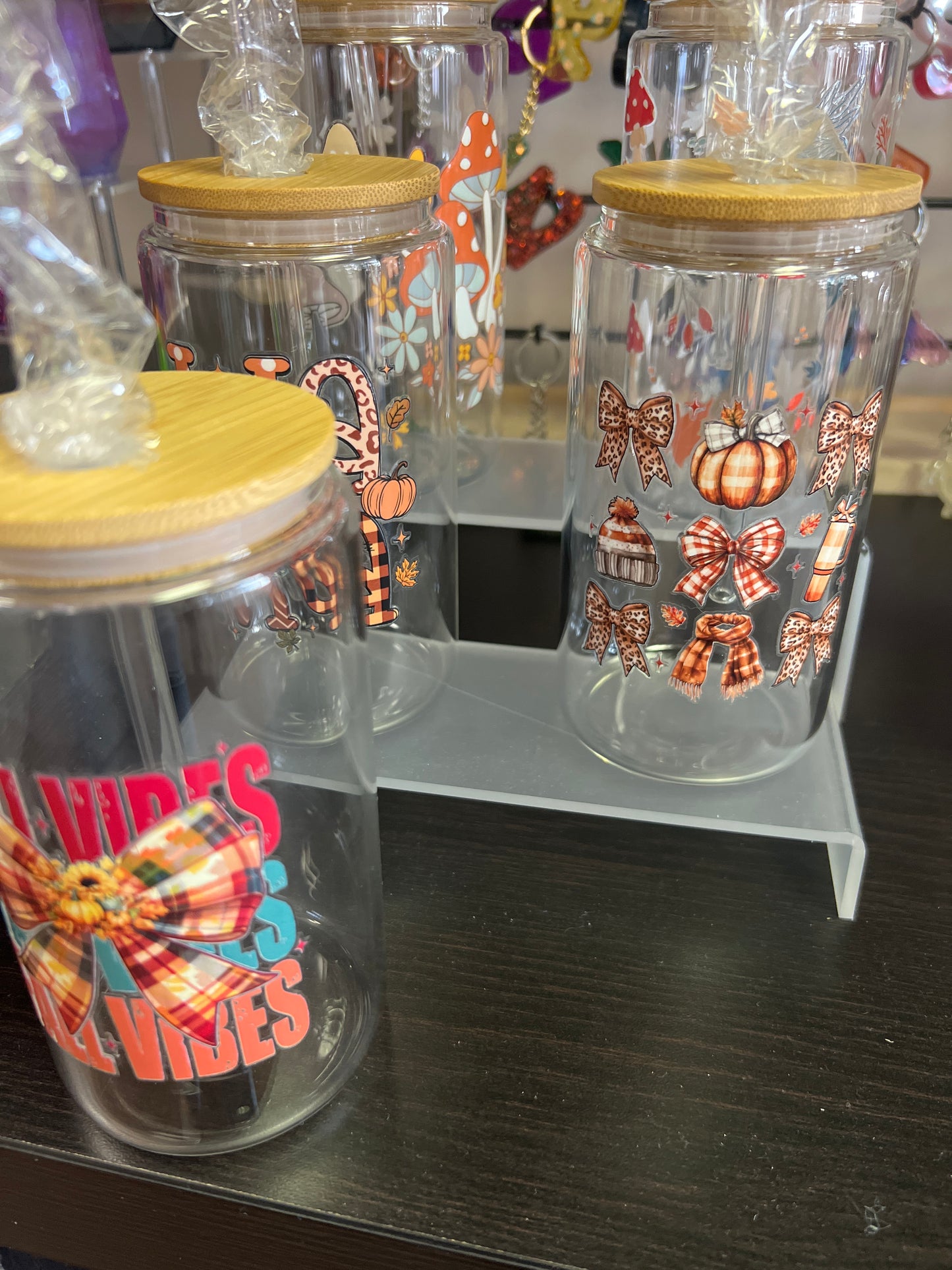 Glass cups