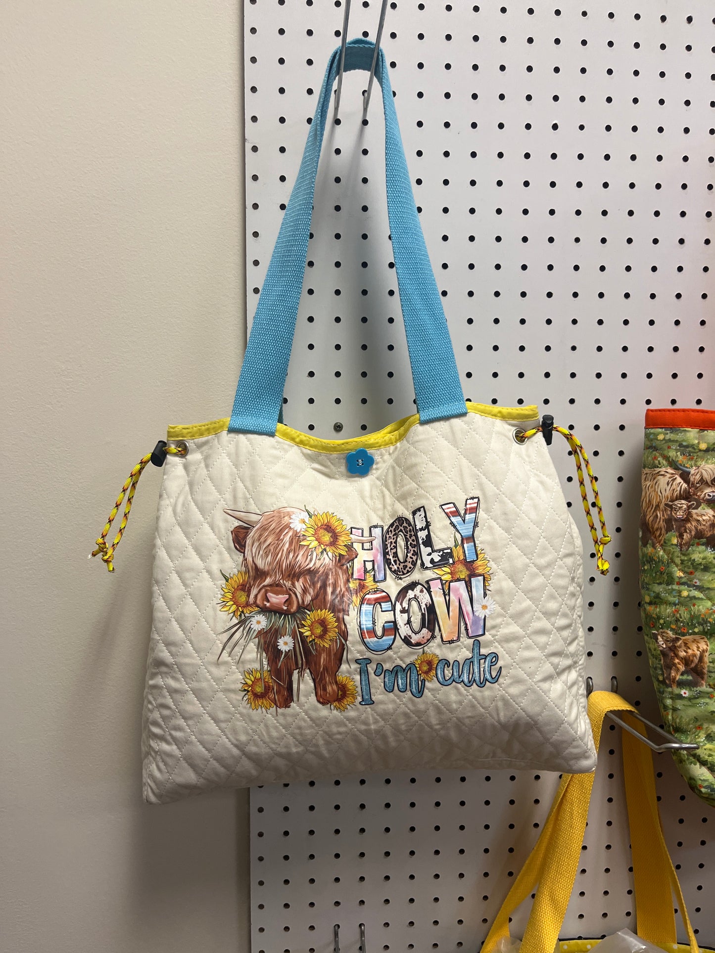 Tote bags highland cows