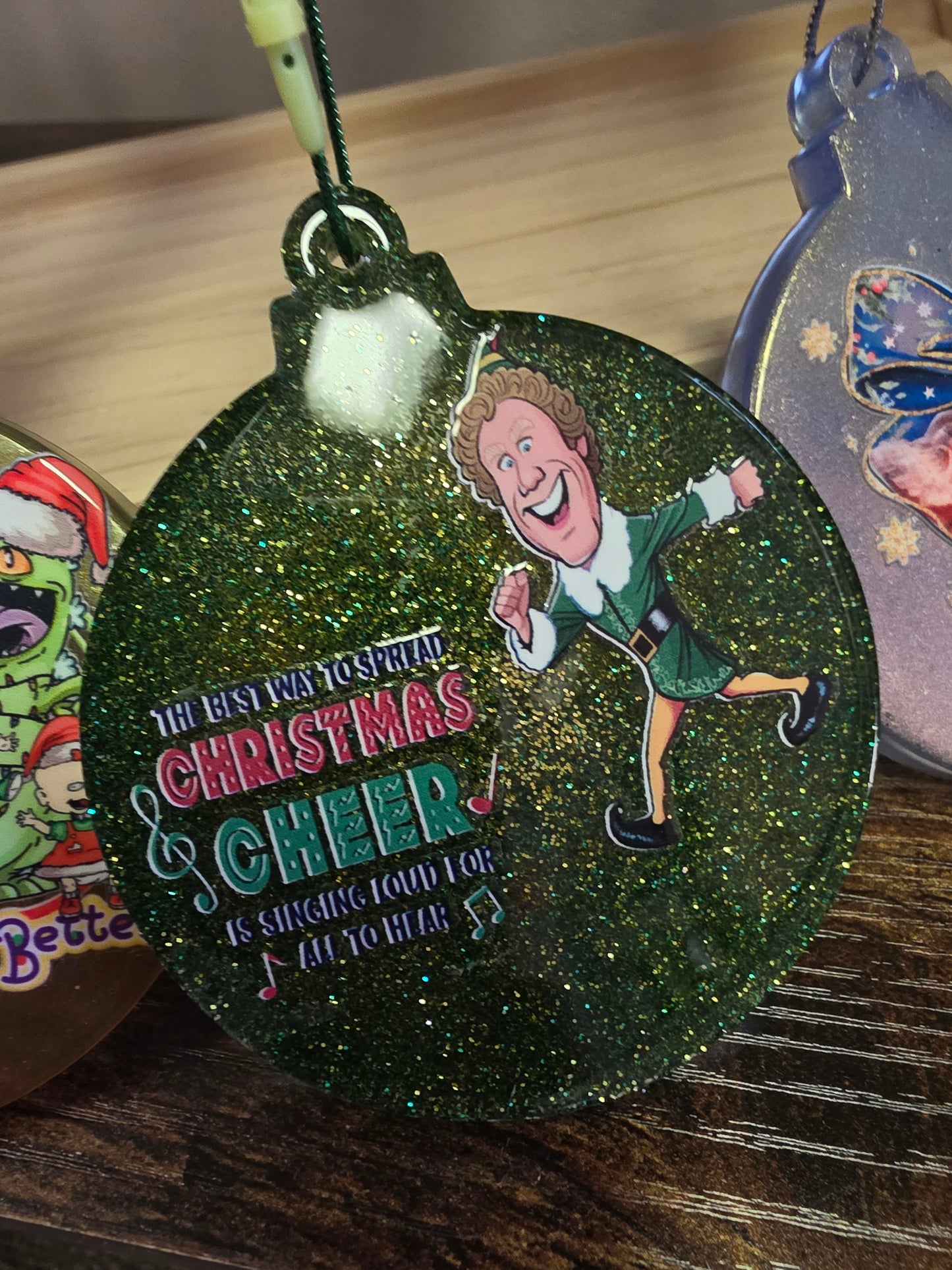 Resin Christmas ornaments