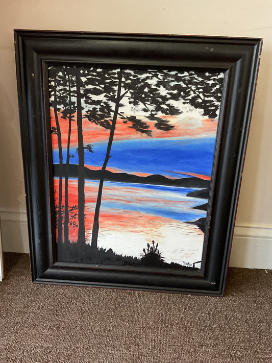 “Our Sunset” painting