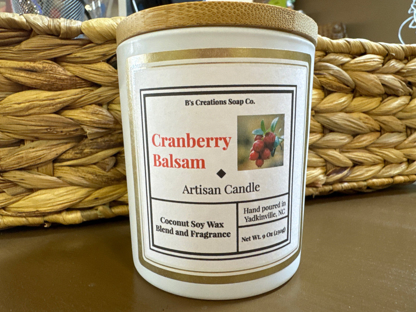 All natural soy candles