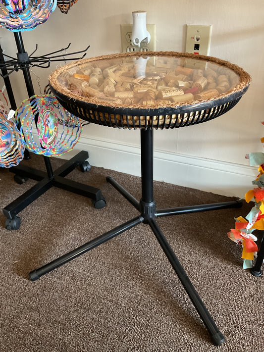 Cork side table