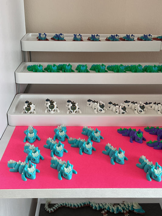 3D mini dragons