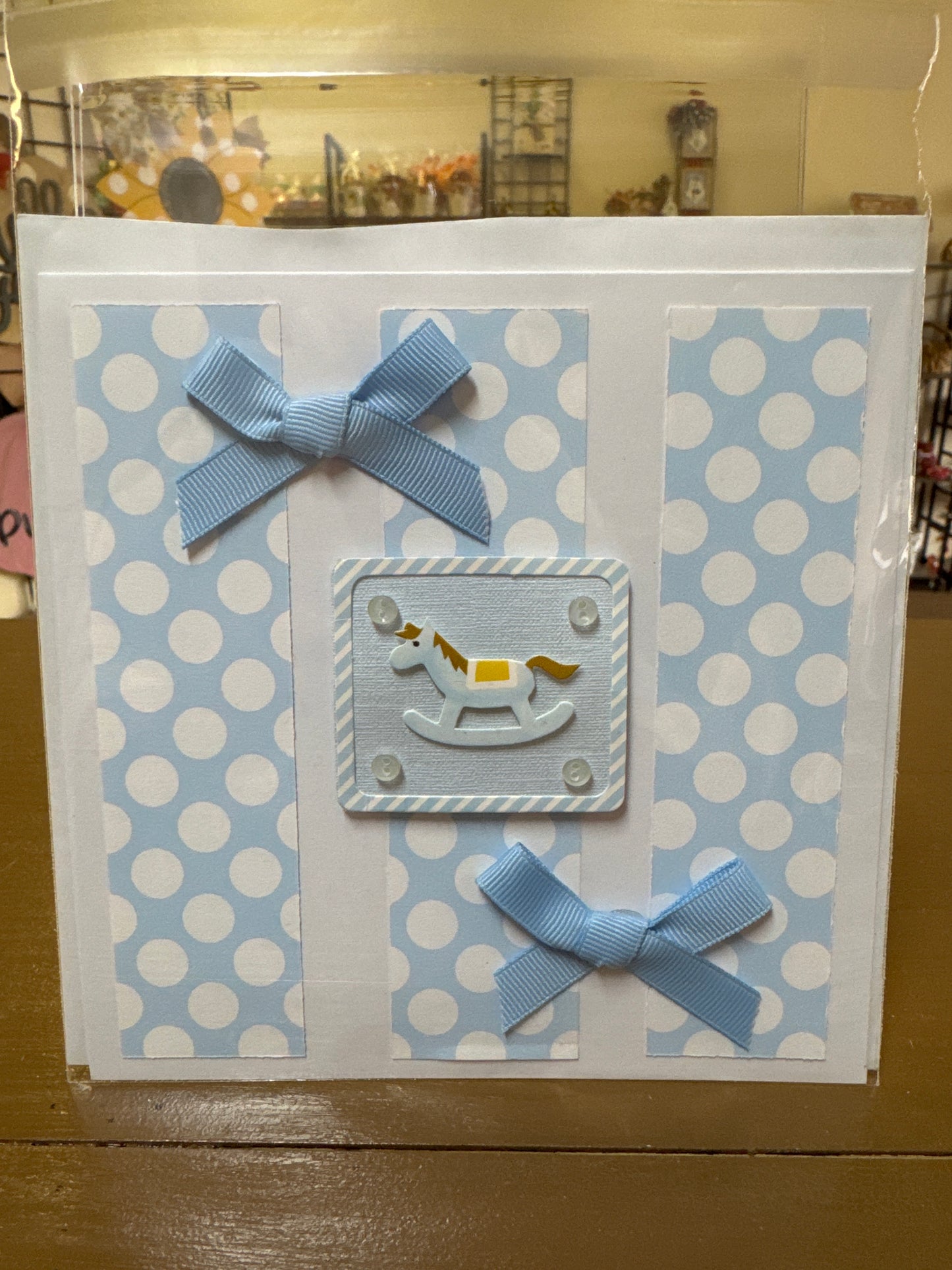 Baby boy card