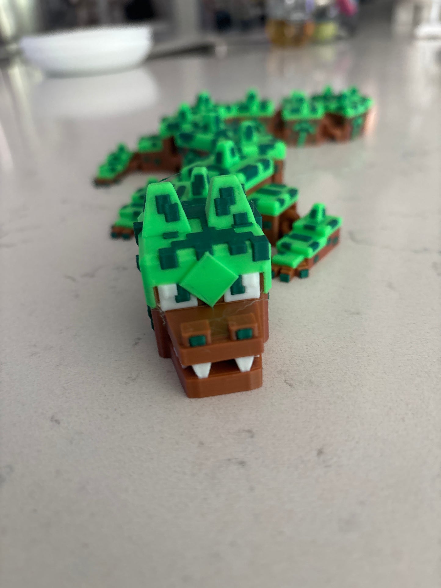 3D Minecraft Dragon 20 inch