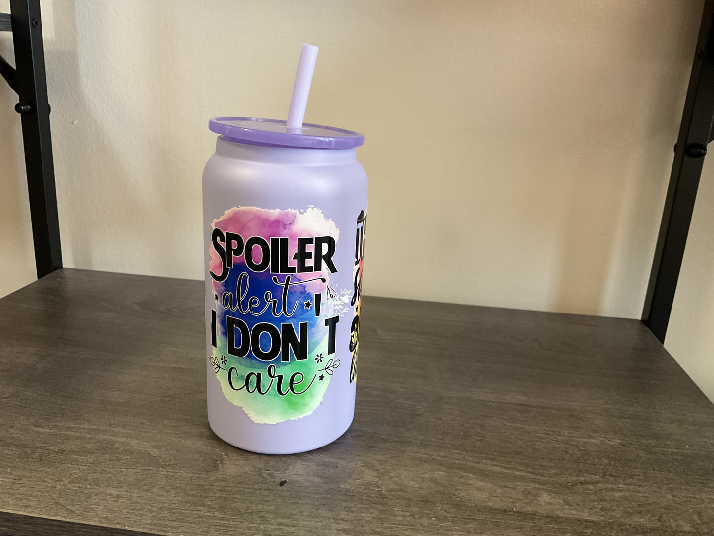 Spoiler steel tumbler
