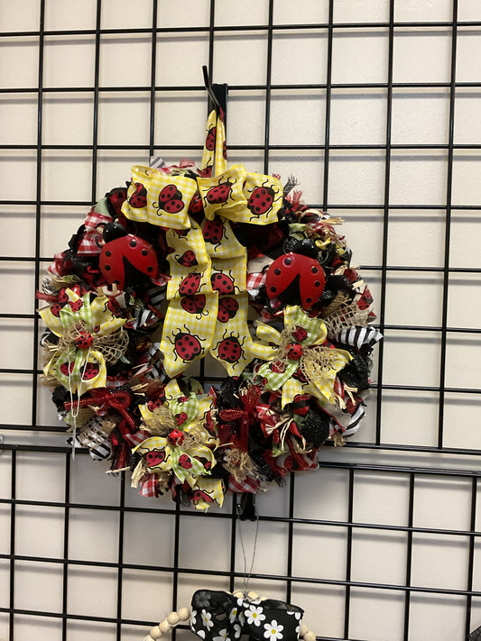 Fabric wreath