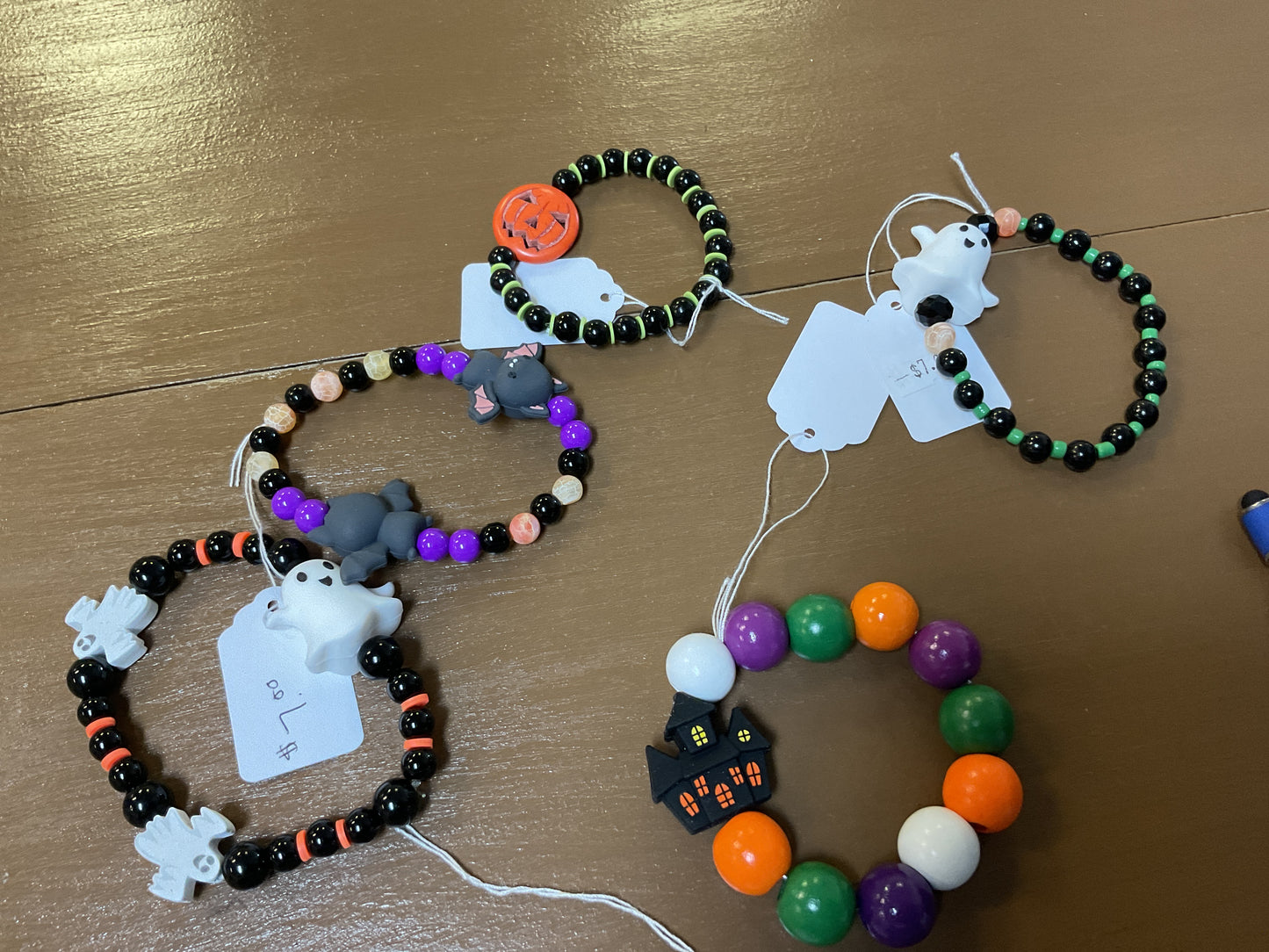 Halloween bracelets