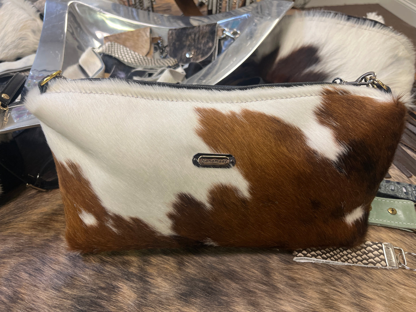 Cowhide handbags