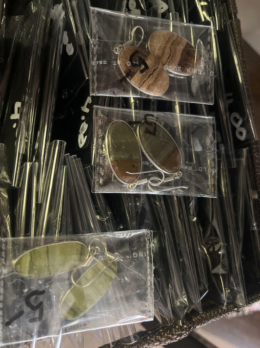 Packaged earrings