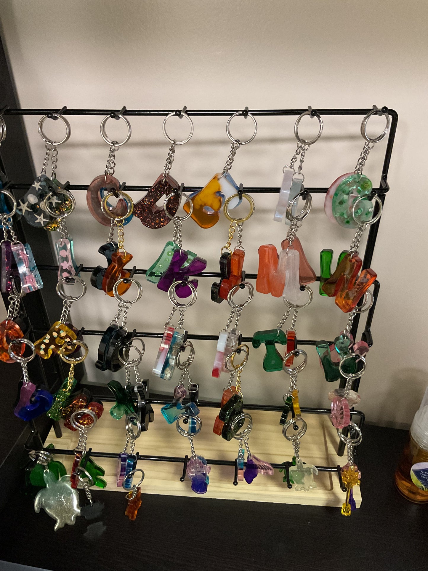 Resin keychains