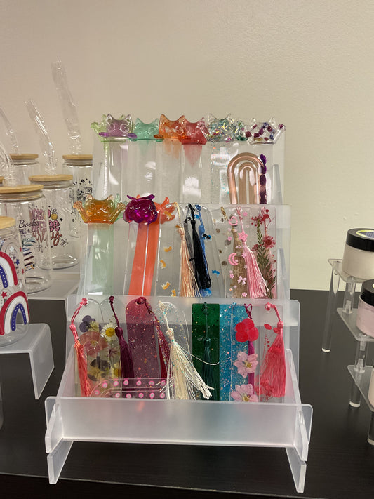 Resin bookmarks
