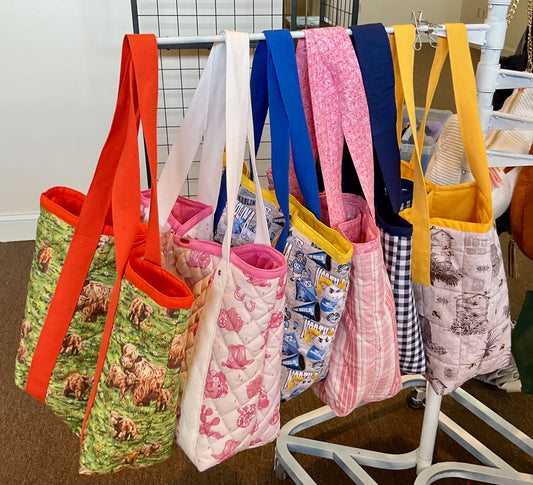 Quilted handbags