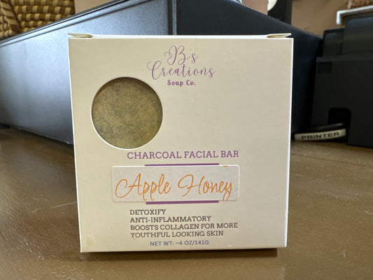 All natural charcoal facial bars