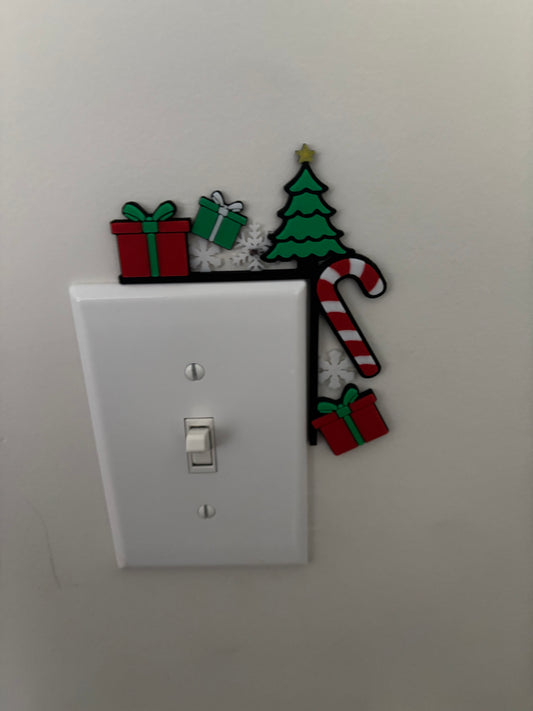 3D holiday light corner