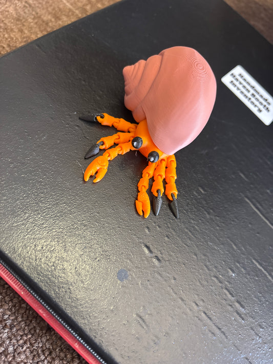 3D hermit crab