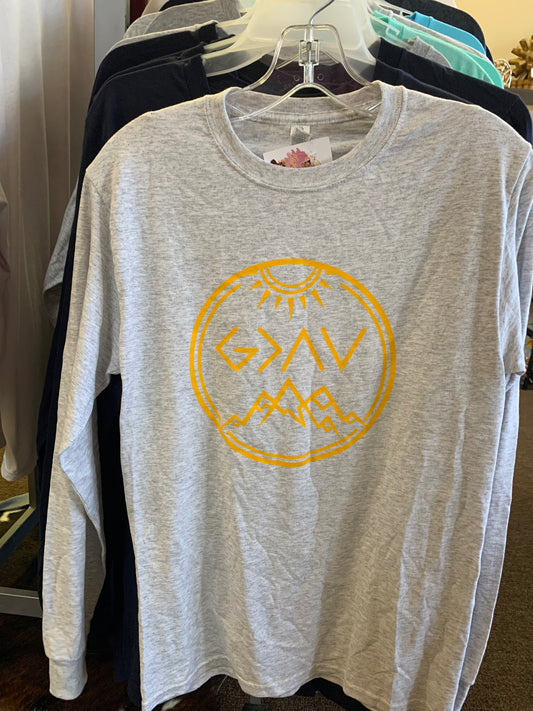 God is Greater Than The Highs And Lows Long Sleet T-Shirt13