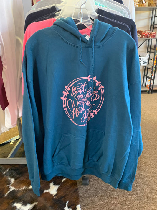 Bind My Wandering Heart To Thee Hoodie