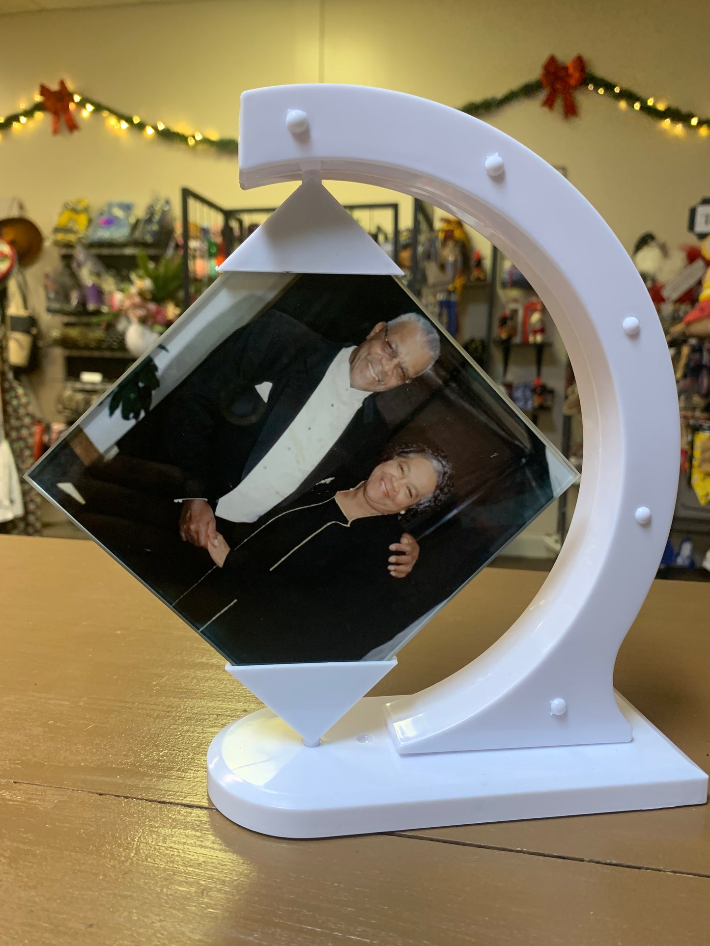 Custom Floating Glass Frame