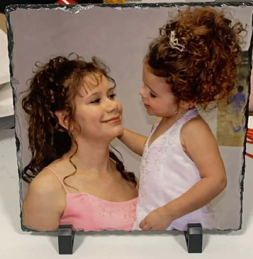 Custom Slate Photo Rock