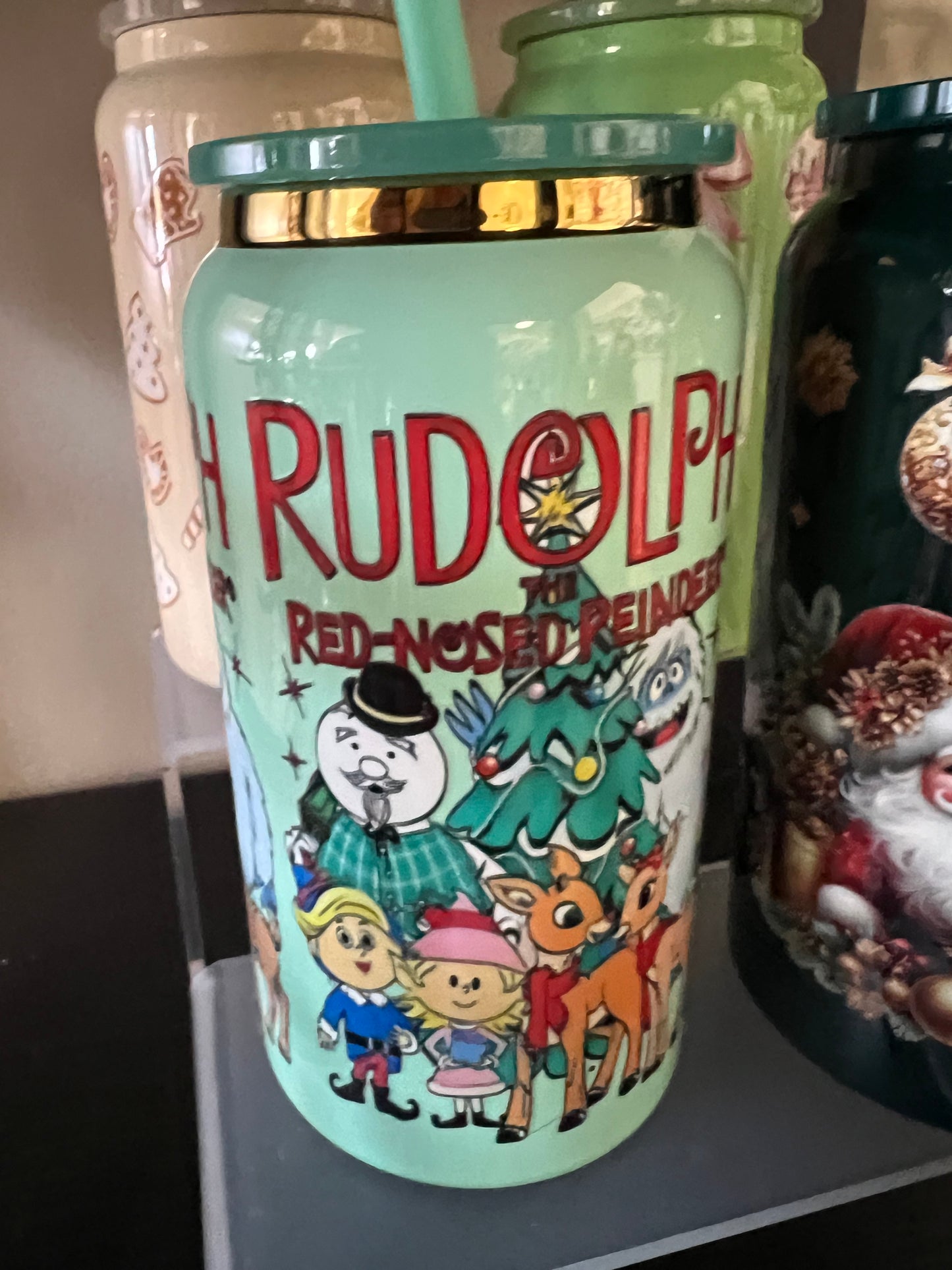Rudolph Steel Tumblers
