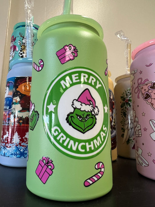 Grinch Steel Tumbler