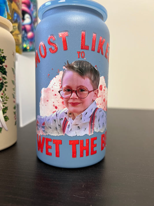 Home Alone Steel Tumbler