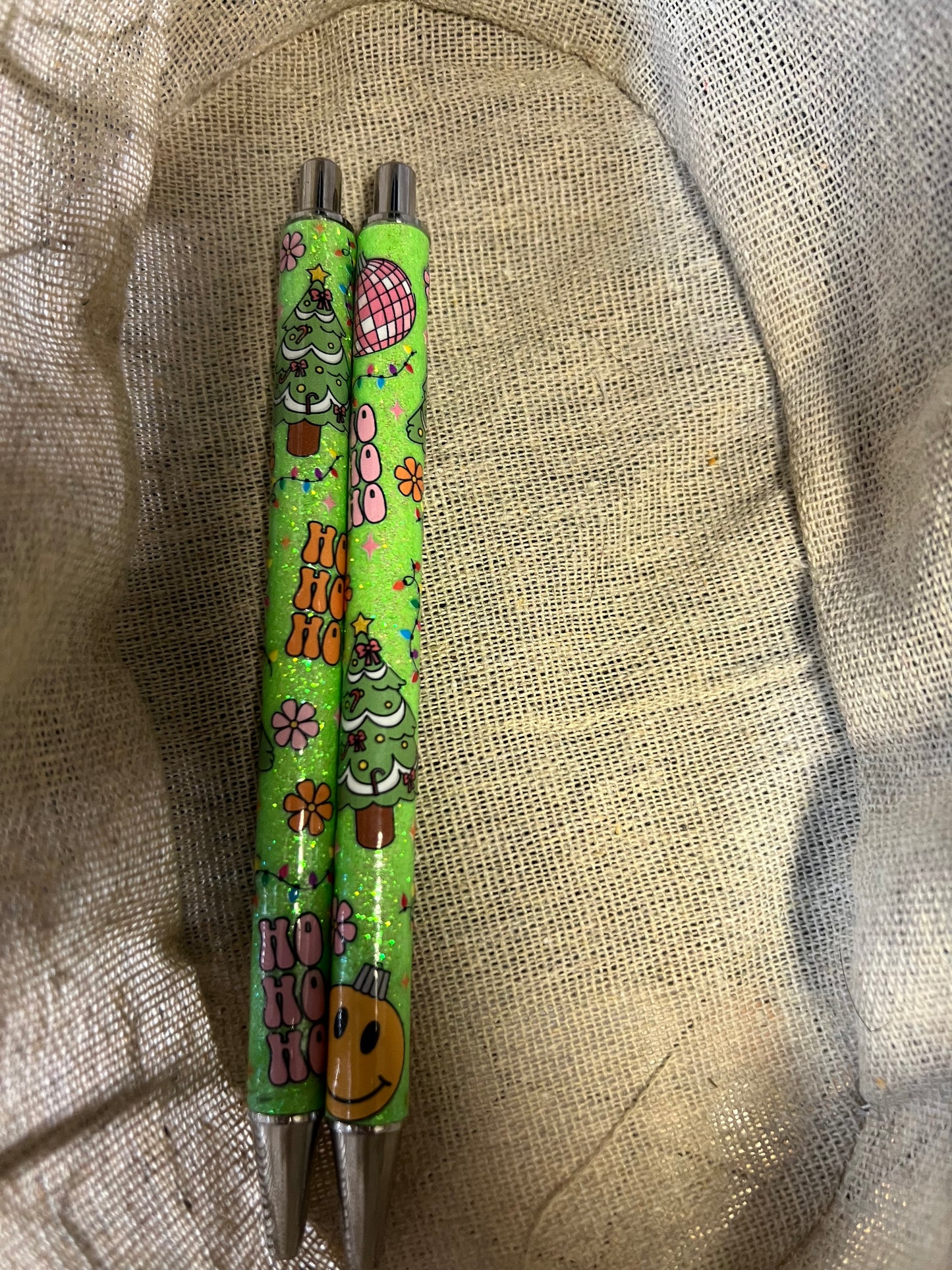 Ho Ho Ho Christmas pens