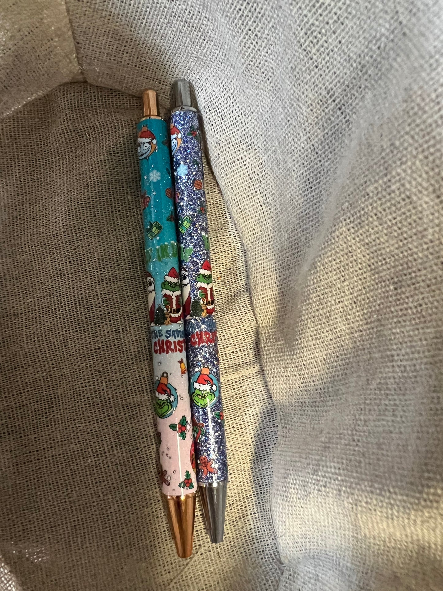 Saving Christmas pens