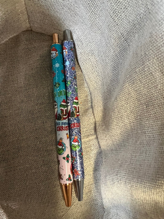 Saving Christmas pens