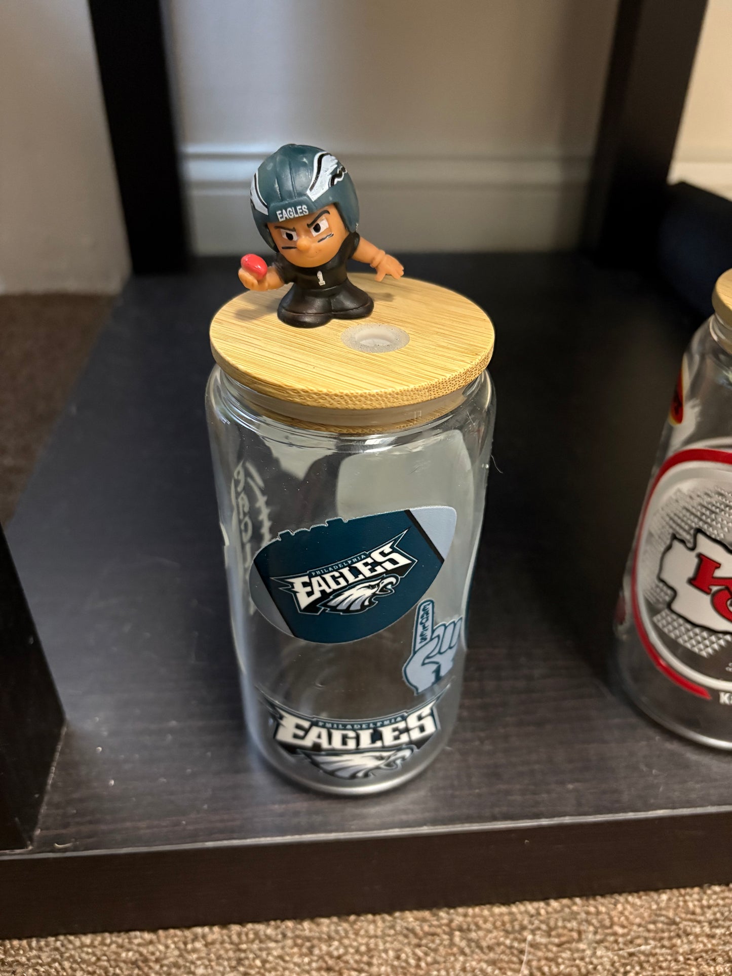 Philadelphia Eagles Glass Cup