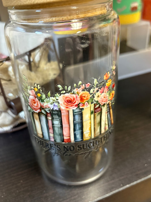 Book glass cup