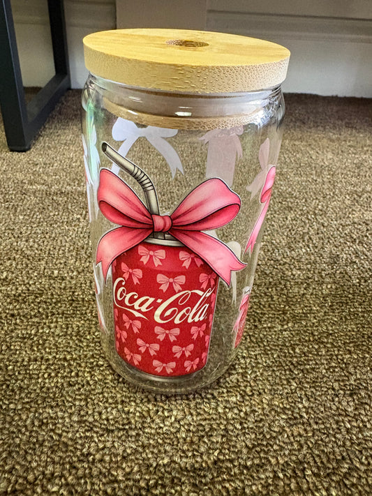 Coca Cola glass cup