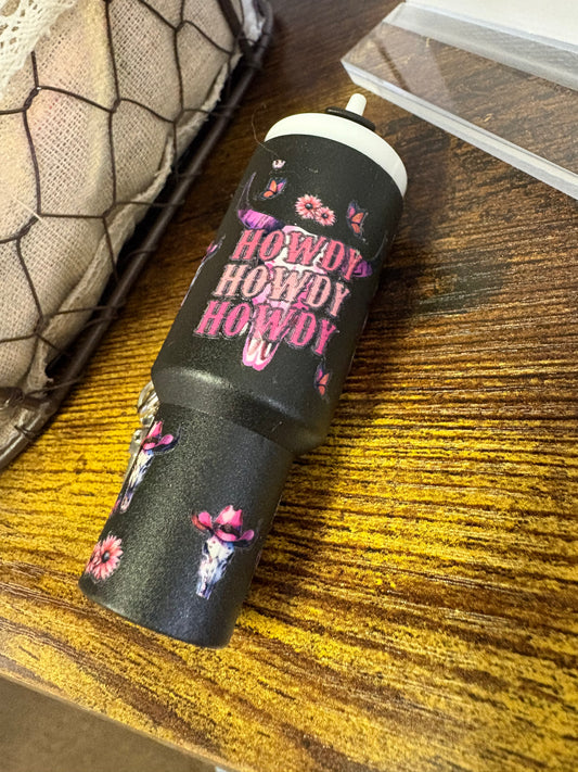 Howdy keychain