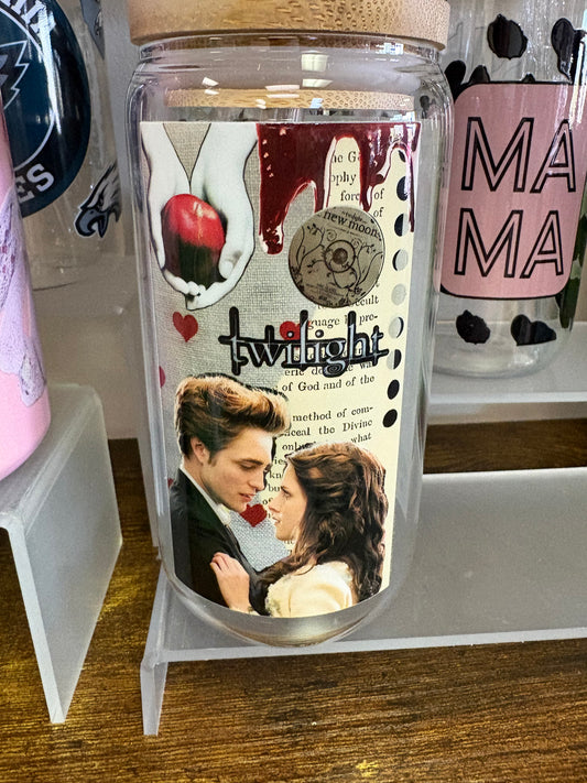 Twilight glass cup