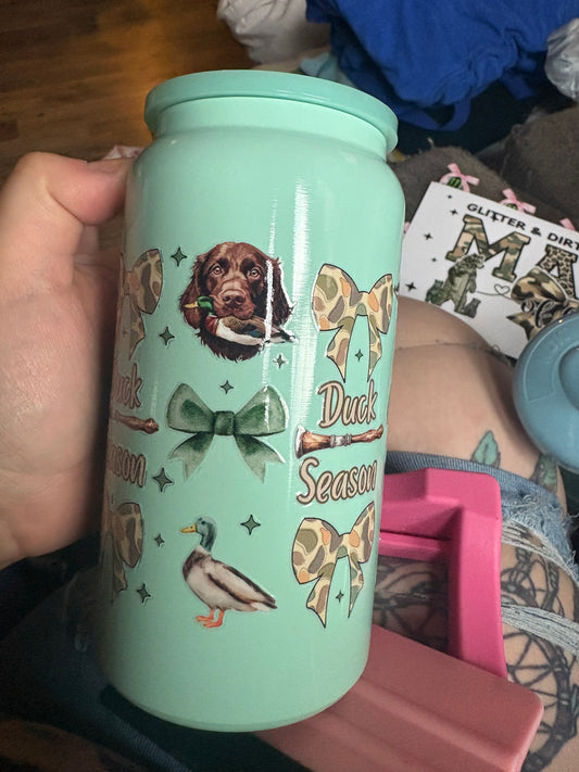 Duck season steel tumbler